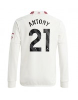 Manchester United Antony #21 Alternativní Dres 2023-24 Dlouhý Rukáv